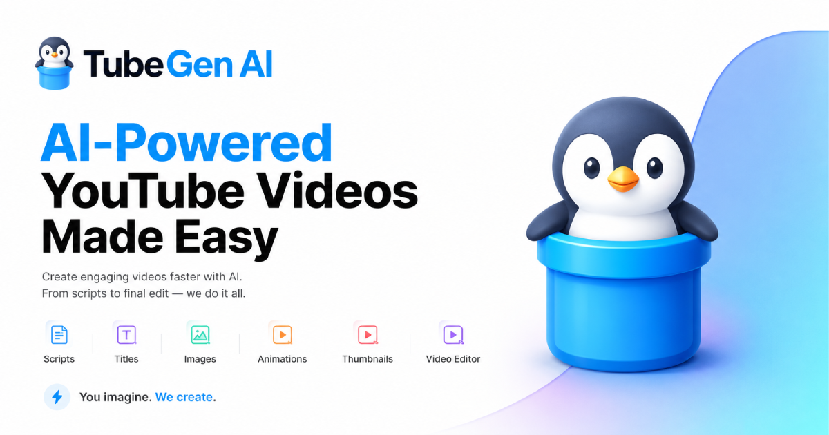 TubeGen AI screenshot